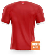 Déco sticker foot - maillot de Brest Personnalisé - Vignette | stickers foot