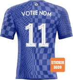Déco sticker foot - maillot Chelsea personnalisé - Vignette | stickers foot