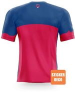 Déco sticker foot - maillot de Clermont Foot - Vignette | stickers foot