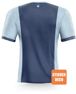 Déco sticker foot - visuel maillot HAC Personnalisé - Vignette | stickers foot