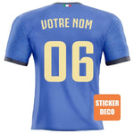 Déco sticker foot -visuel maillot Italie football - Vignette | stickers foot