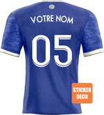 Déco sticker foot - maillot LEICESTER - Vignette | stickers foot