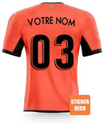 Déco sticker foot - Lorient maillot - Vignette | stickers foot