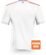 Déco sticker OL - maillot Ol Lyon - Vignette | stickers foot