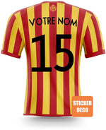 Déco sticker foot - Maillot club Mechelen - Vignette | stickers foot