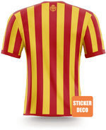 Déco sticker foot - Maillot club Mechelen - Vignette | stickers foot