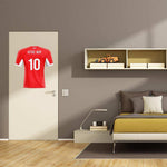 Déco sticker foot - maillot AS Monaco - Vignette | stickers foot