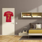 Déco sticker maillot Portugal personnalisé - Vignette | stickers foot