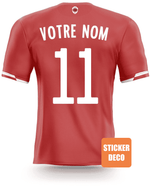 Déco sticker foot - Maillot Antwerp - Vignette | stickers foot