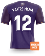 Déco sticker foot - ANDERLECHT maillot sticker Personnalisé - Vignette | stickers foot