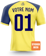 Déco sticker foot - maillot de l'Union Saint Gilloise - Vignette | stickers foot