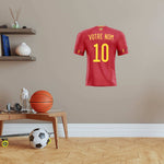 Déco sticker foot - sticker AS Roma - Vignette | stickers foot