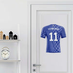 Déco sticker foot - maillot Chelsea personnalisé - Vignette | stickers foot