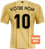 Sticker PSG version maillot or 2023 - Vignette | stickers foot