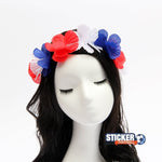 Bracelet ou couronne couleur de France foot - Vignette | Sticker Foot