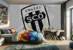 papier peint foot Angers SCO deco - Vignette | stickers foot
