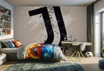papier peint foot Juventus decoration - Vignette | stickers foot