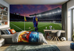 papier peint football Lionel Messi_ photo - Vignette | stickers foot