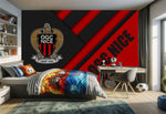 papier peint football OGC Nice poster - Vignette | stickers foot