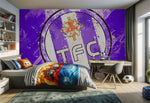 papier peint football Toulouse FC peinture - Vignette | stickers foot