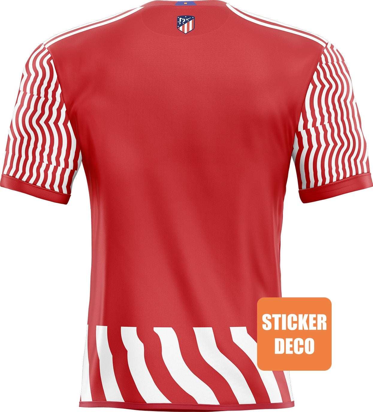 Déco sticker maillot de l'Atletico Madrid