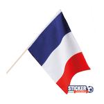 Drapeau France football 30X40cm coupe du monde - Vignette | stickers foot