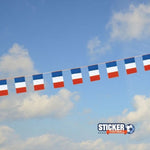 Guirlande de Drapeaux FRANCE coupe du monde - Vignette | stickers foot