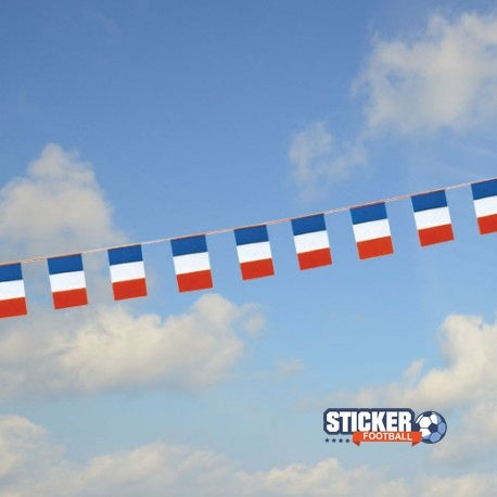 Guirlande de Drapeaux FRANCE coupe du monde