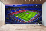Papier peint football stade de foot - Camp Nou - Vignette | stickers foot