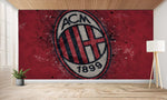 papier peint foot AC Milan Italie - Vignette | stickers foot