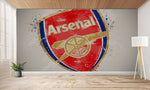 papier peint foot Arsenal FC deco football - Vignette | stickers foot