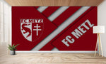 papier peint foot FC Metz logo - Vignette | stickers foot