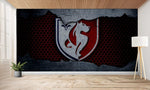 papier peint football Lille LOSC supporter - Vignette | stickers foot