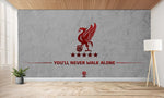 papier peint football Liverpool decor - Vignette | stickers foot