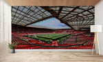 papier peint football Manchester United Stade deco photo - Vignette | stickers foot