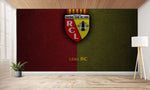 papier peint football RC Lens decoration - Vignette | stickers foot