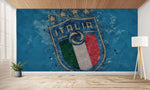 papier peint football logo italie football pour - Vignette | stickers foot