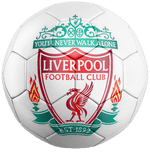 Sticker ballon de foot du logo Liverpool FC - Vignette | stickers foot