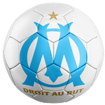 Cadeau OM avec ce sticker ballon deco Marseille - Vignette | stickers foot