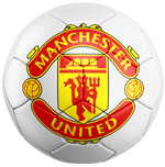 Stickers Manchester United 30cm - Vignette | stickers foot