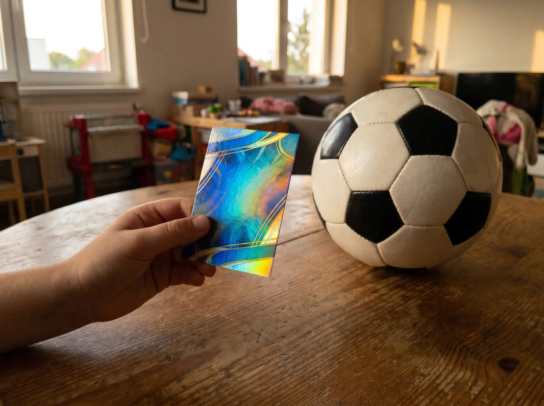Carte joueur foot style collector personnalisée: la pièce