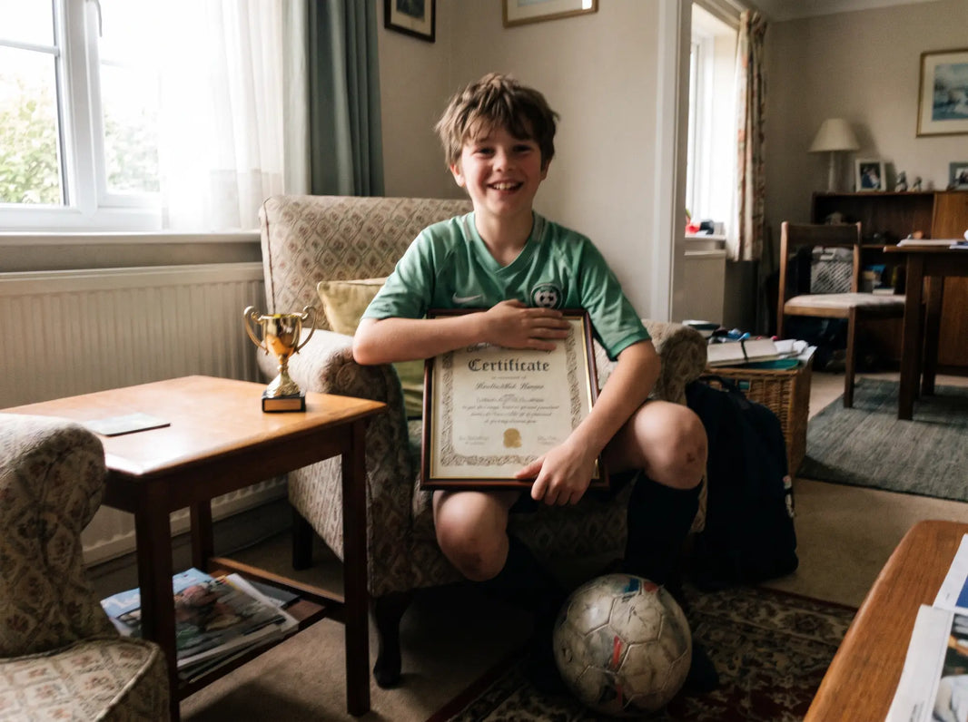 Diplôme meilleur joueur à imprimer foot: la récompense