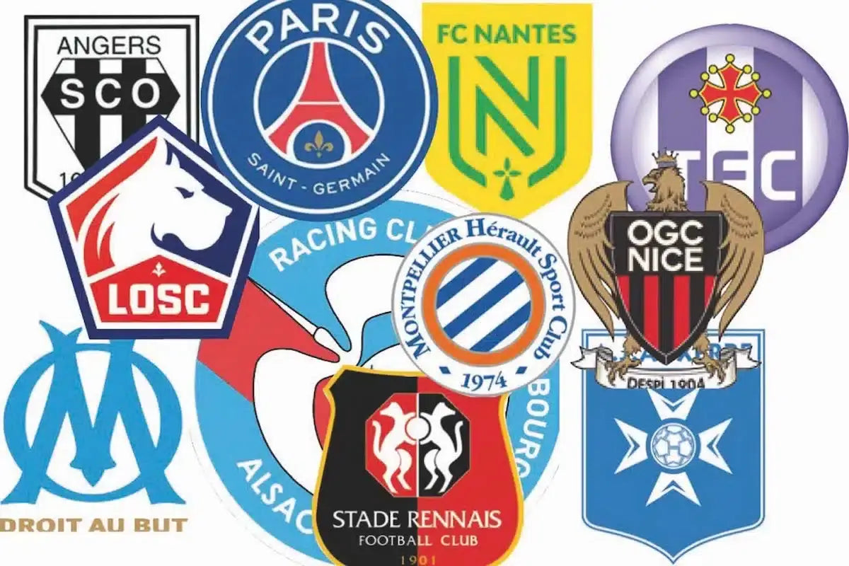 Logo foot france en sticker