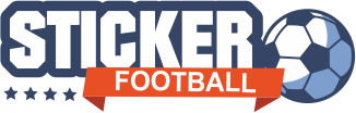 logo foot en sticker 