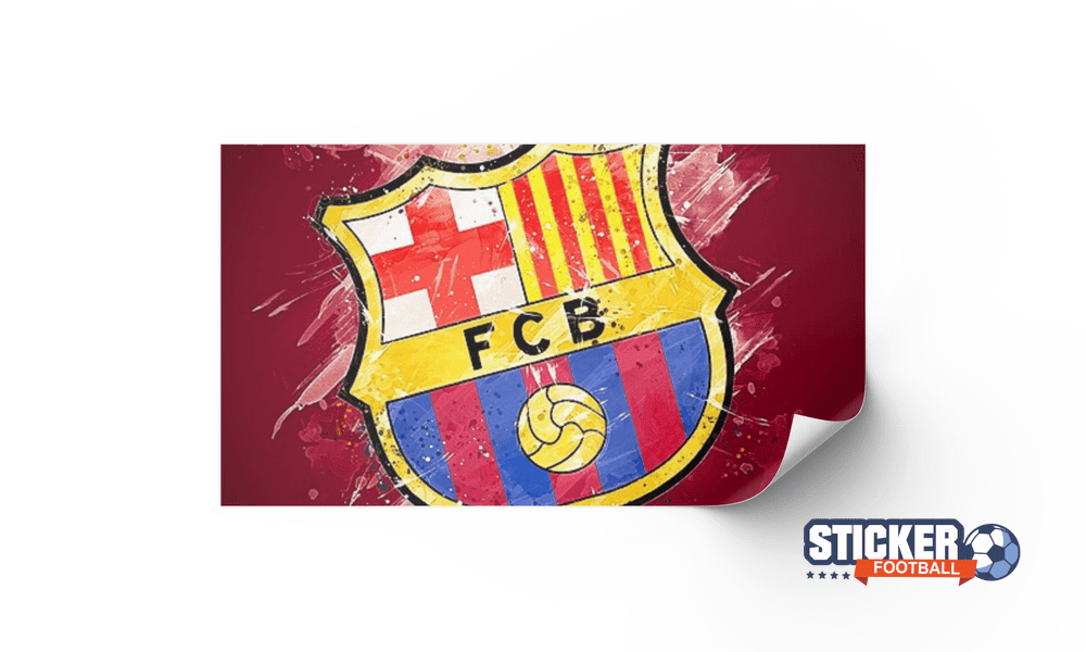 Decoration Barca avec le logo en tableau