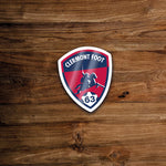 Sticker logo Clermont Foot - Vignette | stickers foot