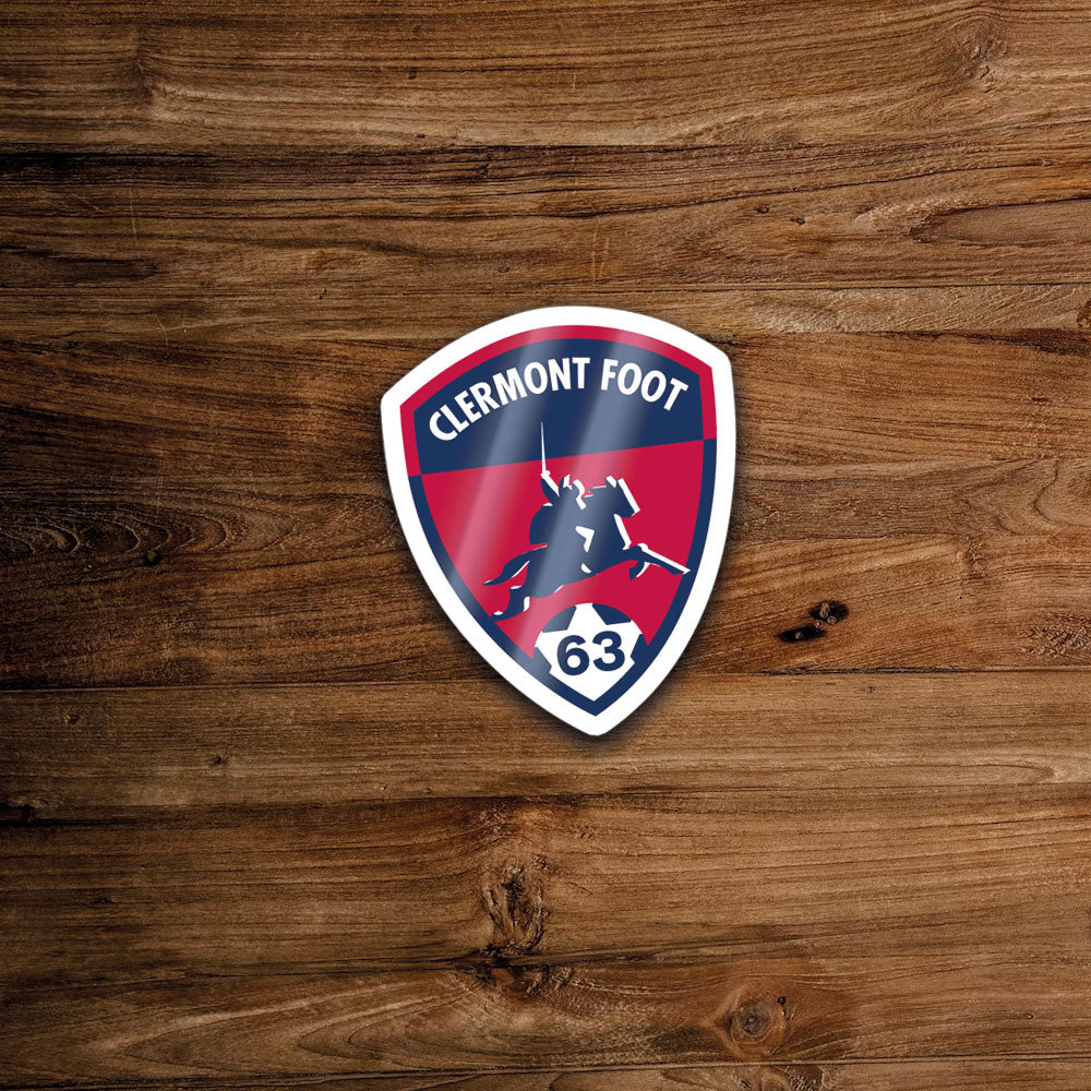 Sticker logo clermont foot