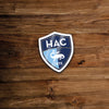 Sticker logo Le Havre foot - logo HAC