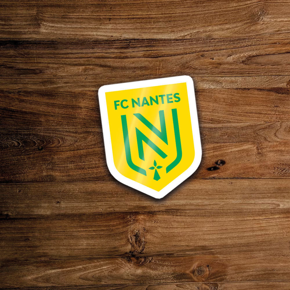Sticker du club FC Nantes - Décoration foot - Adhésifs de France
