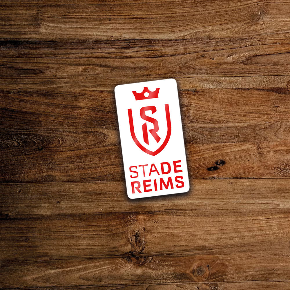 Sticker logo Reims foot